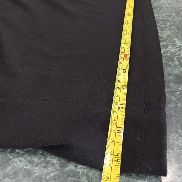 Liz Claiborne Plus Size 2x Super Wide Leg Casual Elastic Waist Cropped Pants - Picture 6 of 9